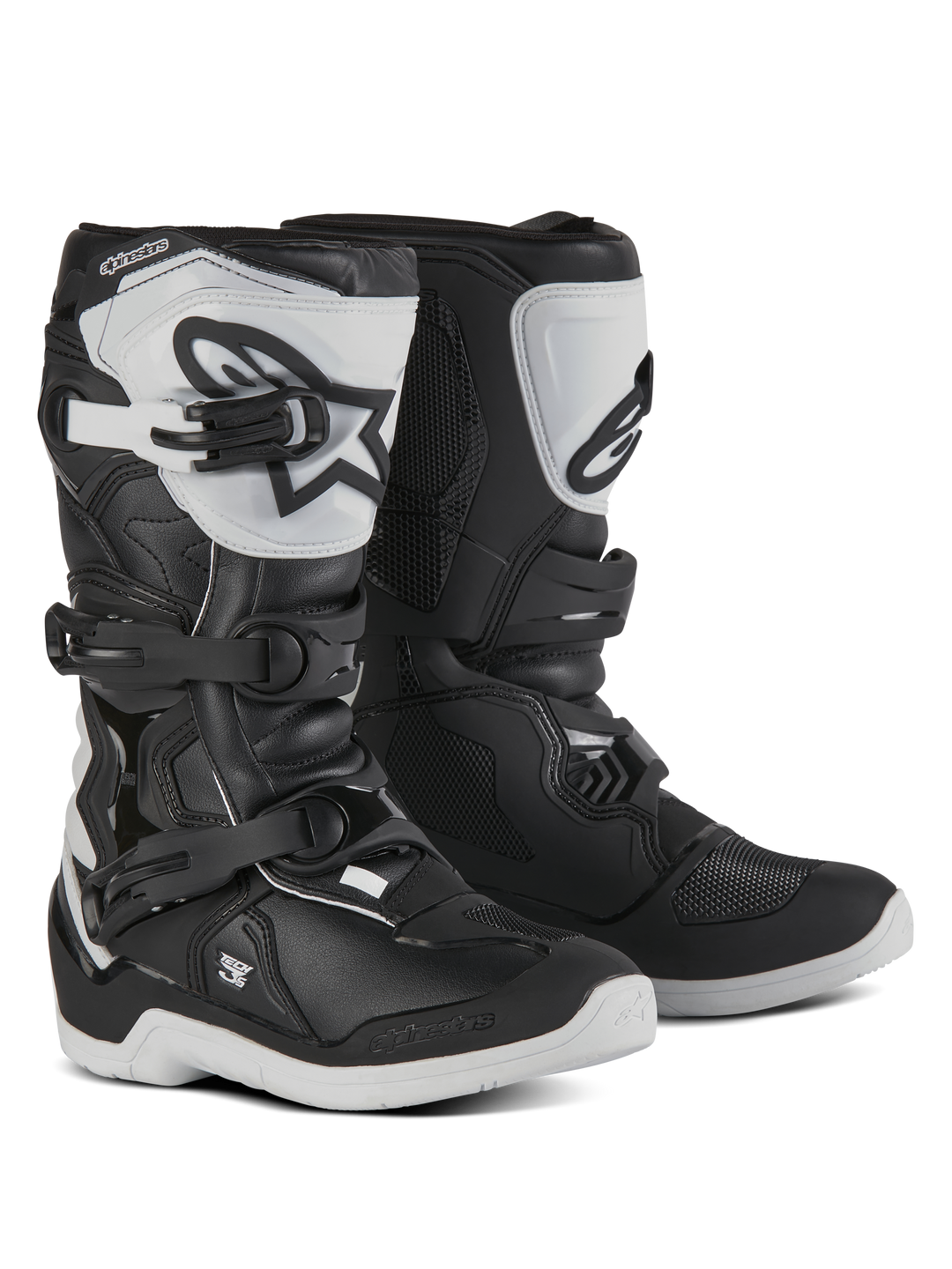 TECH 3S YOUTH BOOTS - WHITE/BLACK