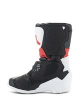 TECH 3S KIDS BOOTS - WHITE/BLACK/BRIGHT RED