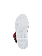 TECH 3S KIDS BOOTS - WHITE/BLACK/BRIGHT RED