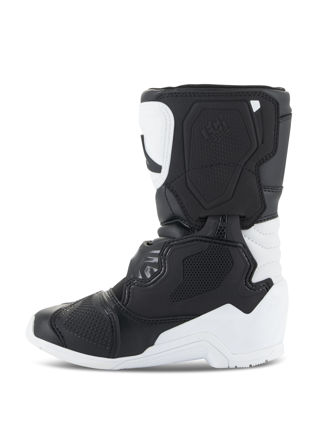 TECH 3S KIDS BOOTS - WHITE/BLACK