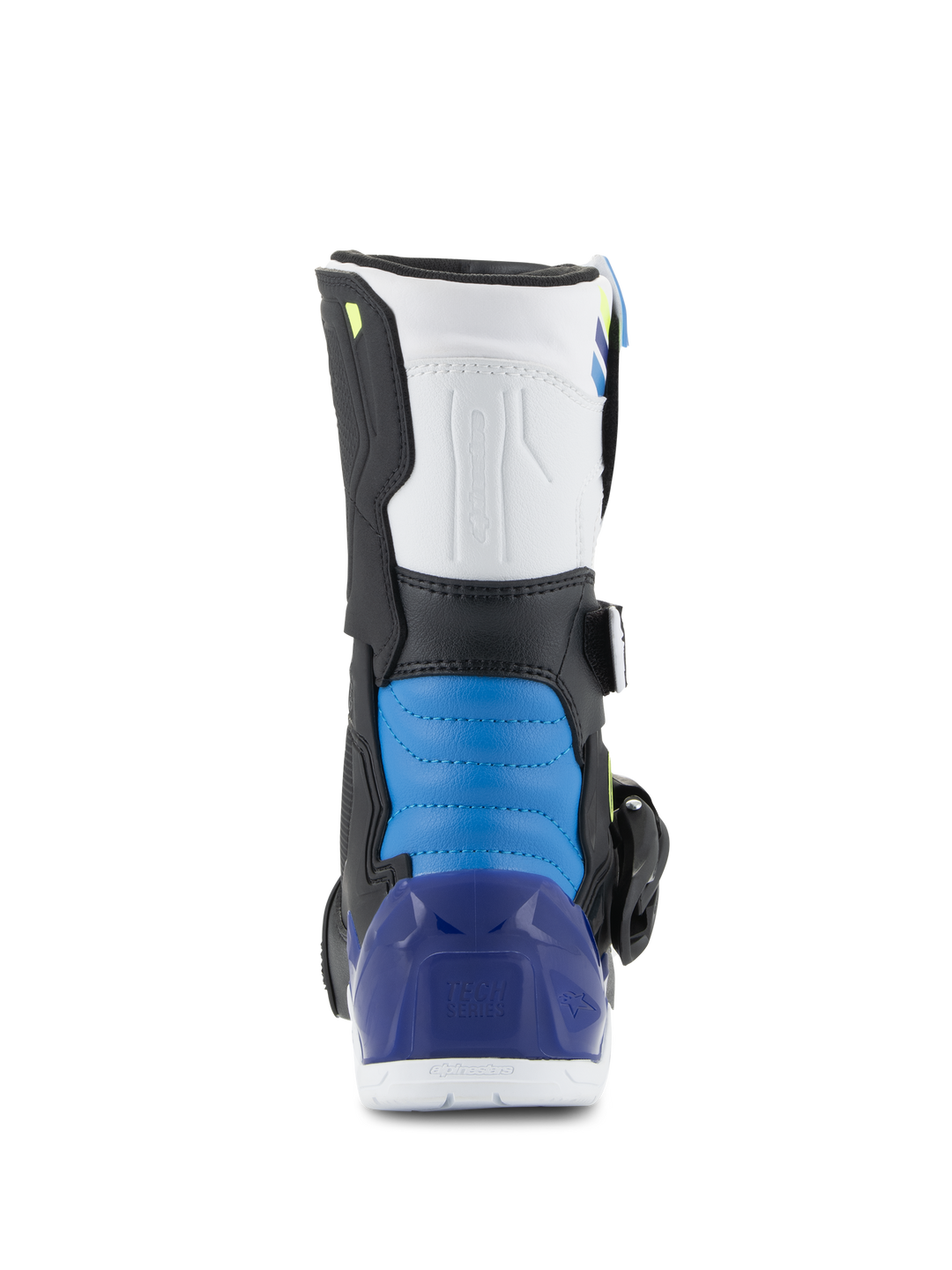 TECH 3S KIDS BOOTS - WHITE/BLACK/ENAMEL BLUE