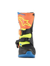 TECH 3S KIDS BOOTS - ORANGE FLUO/ENAMEL BLUE/YEL FL