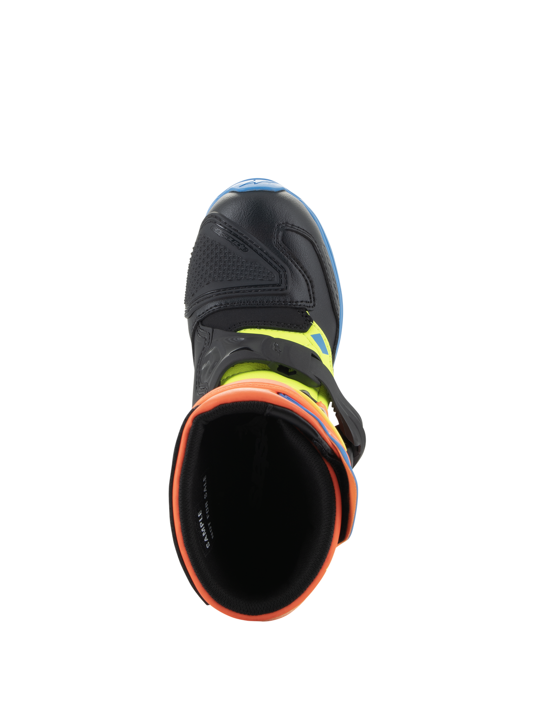 TECH 3S KIDS BOOTS - ORANGE FLUO/ENAMEL BLUE/YEL FL