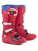 TECH 5 BOOTS - BRIGHT RED/DARK RED/ALPINE BLU