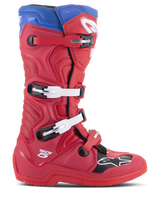 TECH 5 BOOTS - BRIGHT RED/DARK RED/ALPINE BLU