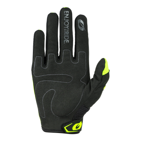 O'NEAL ELEMENT Youth Glove RACEWEAR black/neon yellow