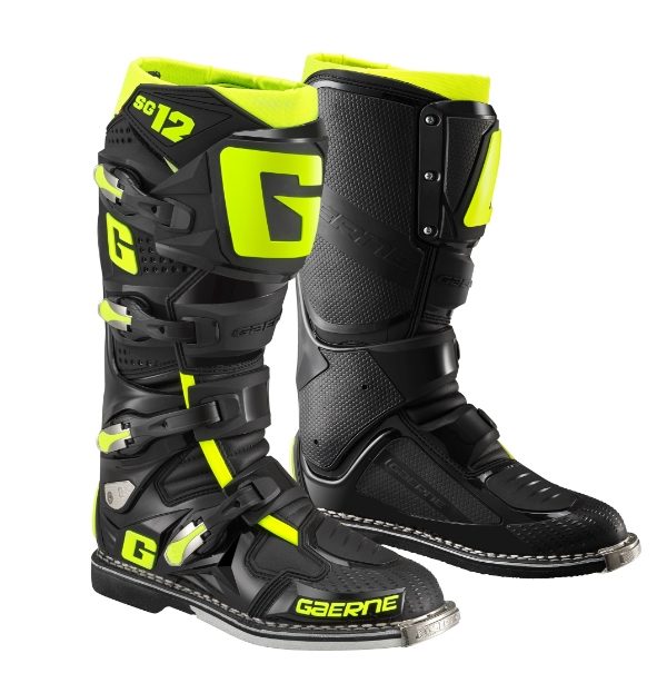 GAERNE SG12 BLACK/YELLOW FLUO BOOTS