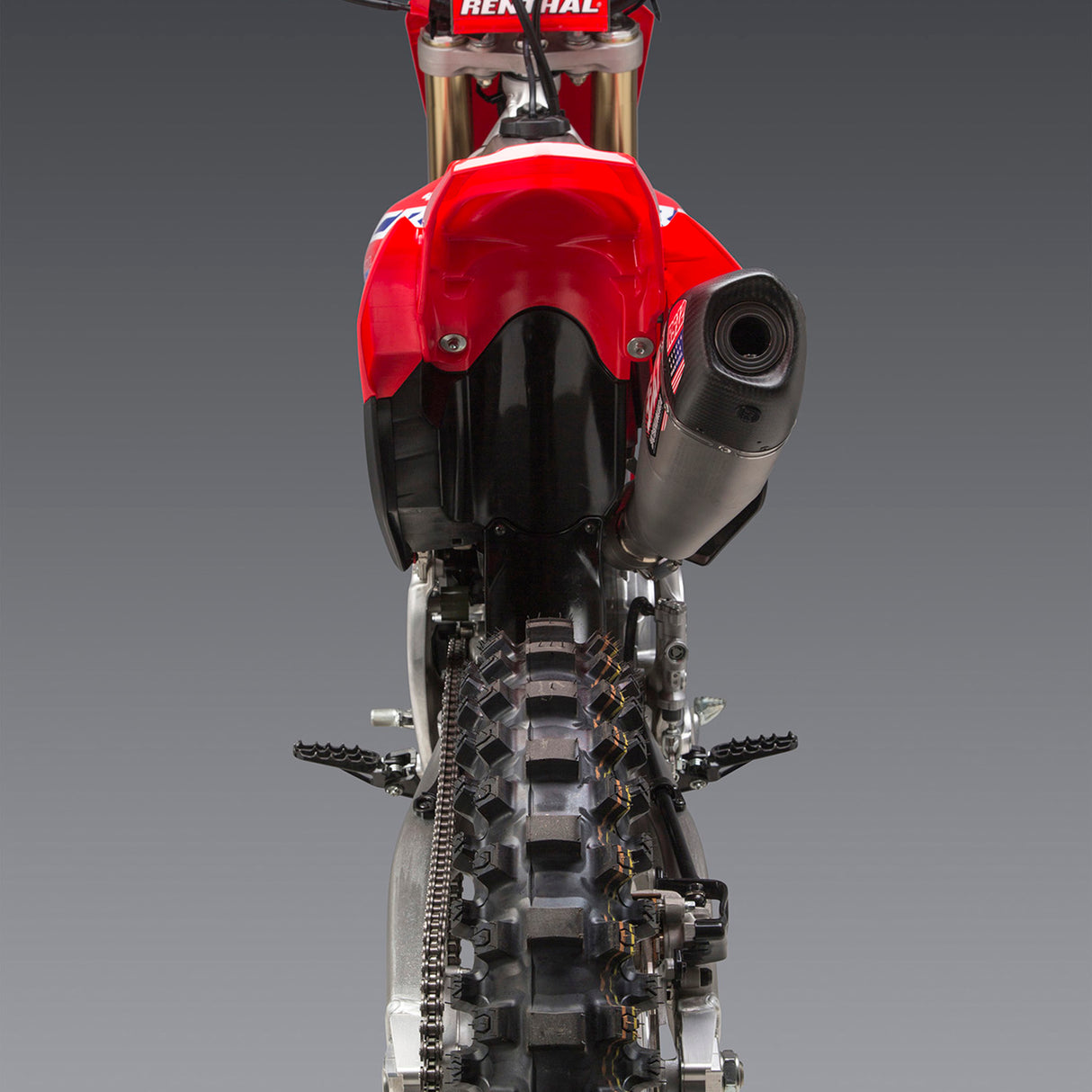 Yoshimura RS-12 Full Exhaust System (Titanium/Carbon Cap) Honda CRF450R 21-24