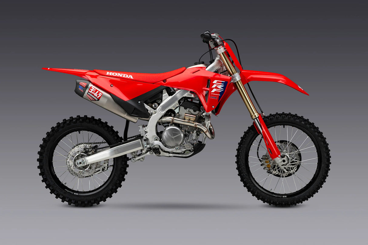 Yoshimura RS-12 Full Exhaust System (Ti/Carbon Cap) Honda CRF250R 2025-