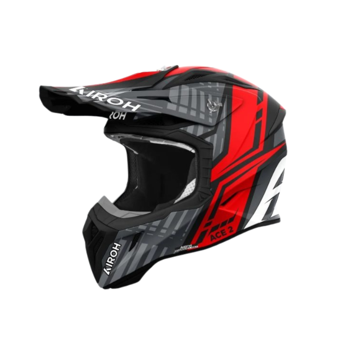 Airoh Aviator Ace 2 Proud Red Matt MX Adult Helmet