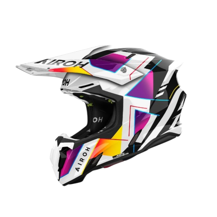 Airoh Twist 3 Rainbow Gloss MX Adult Helmet