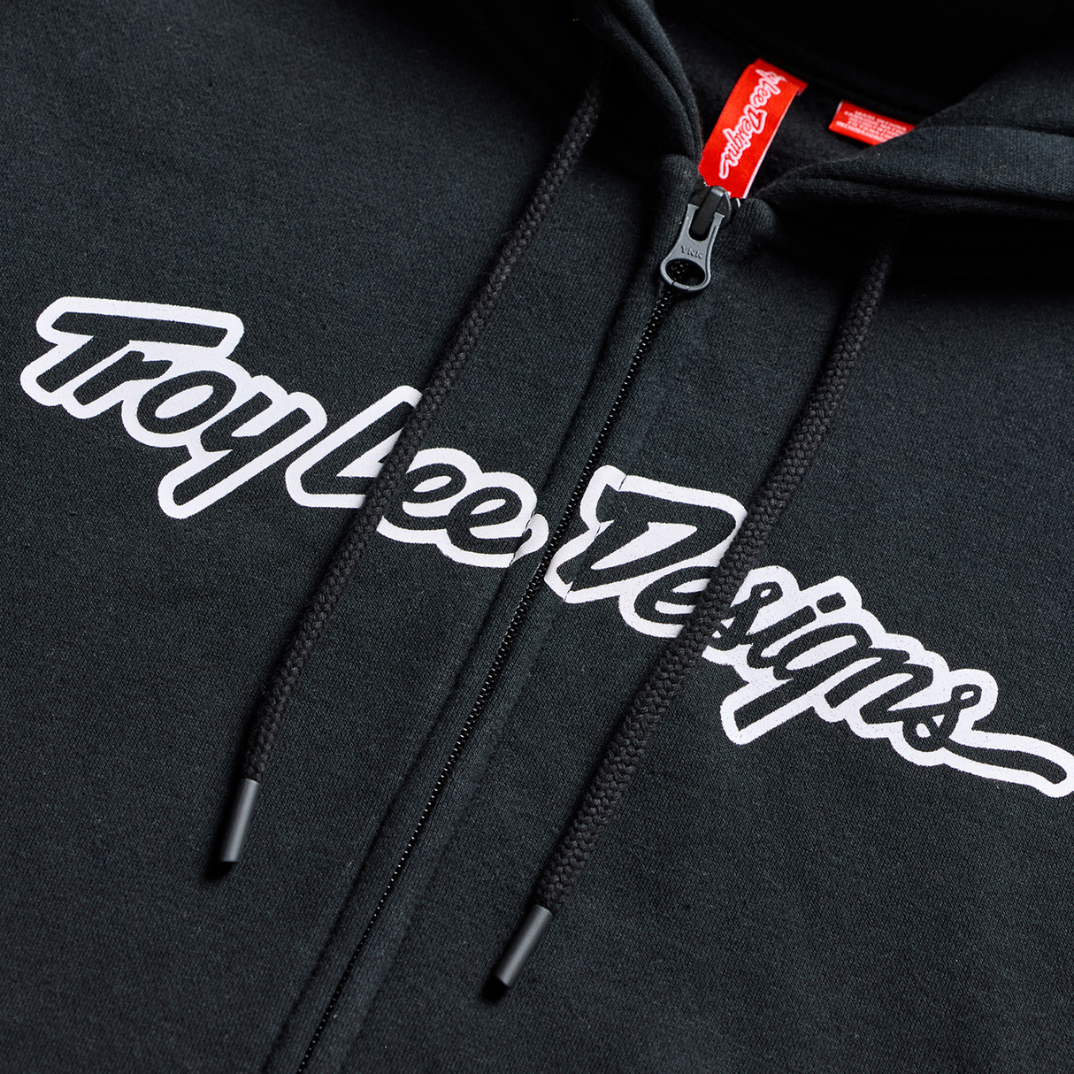 Zip Up Hoodie Signature - Black
