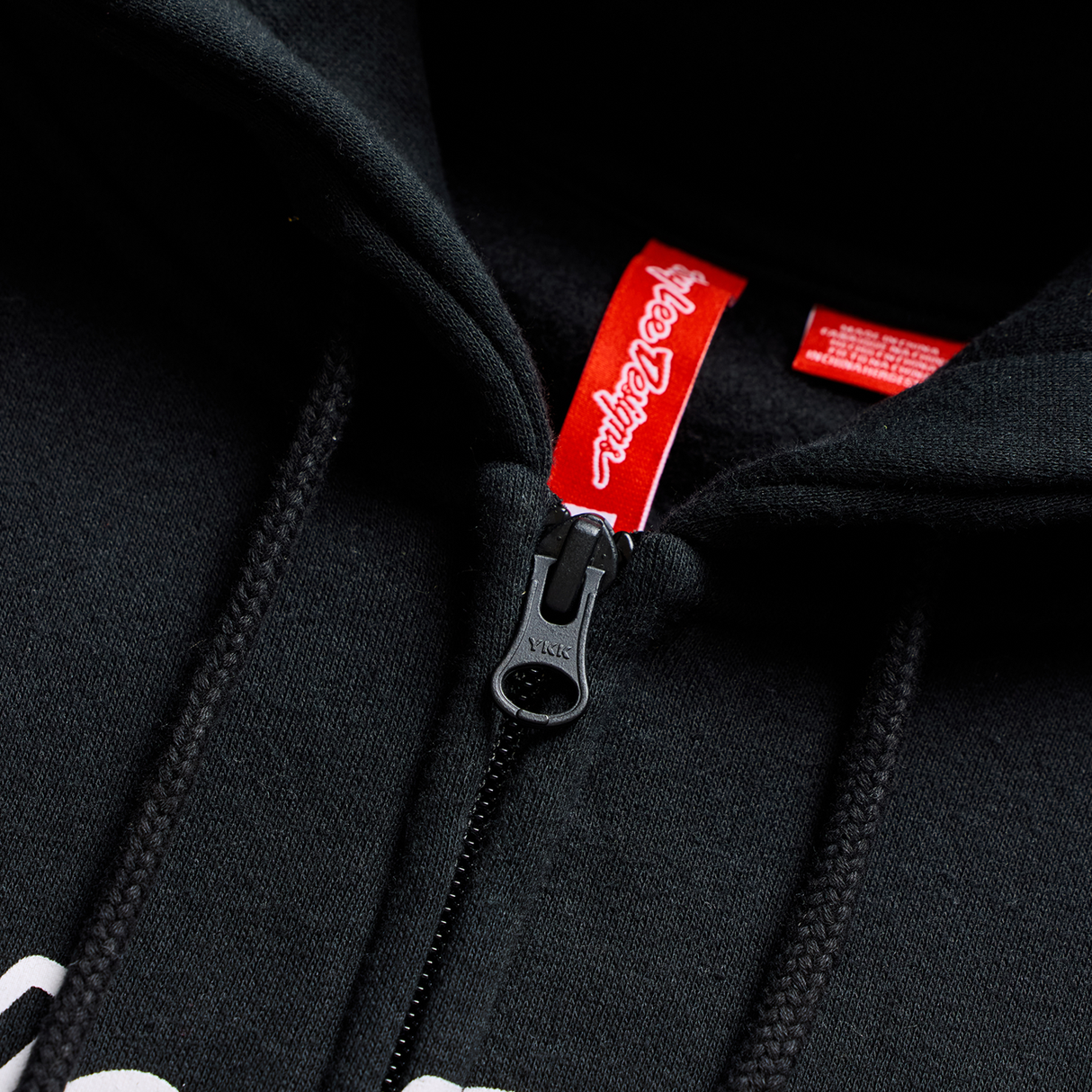 Zip Up Hoodie Signature - Black