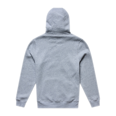 Zip Up Hoodie Signature - Gray Heather/Red