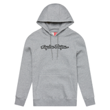 Troy Lee Designs Signature PO Hoodie - Grey Heather