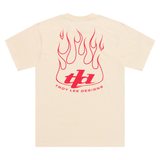 Troy Lee Designs Torched Tee - White