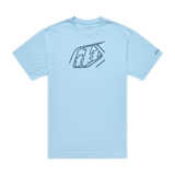 Short Sleeve Tee Badge - Dawn Blue