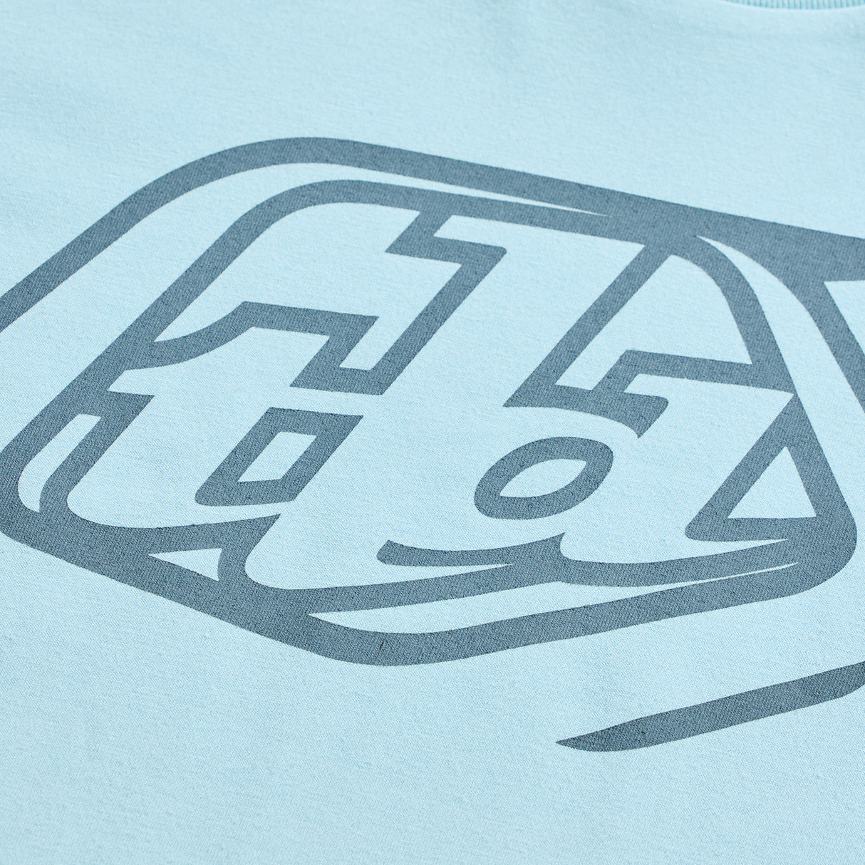 Short Sleeve Tee Badge - Dawn Blue