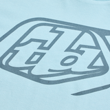 Short Sleeve Tee Badge - Dawn Blue