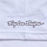 Short Sleeve Tee Badge - White