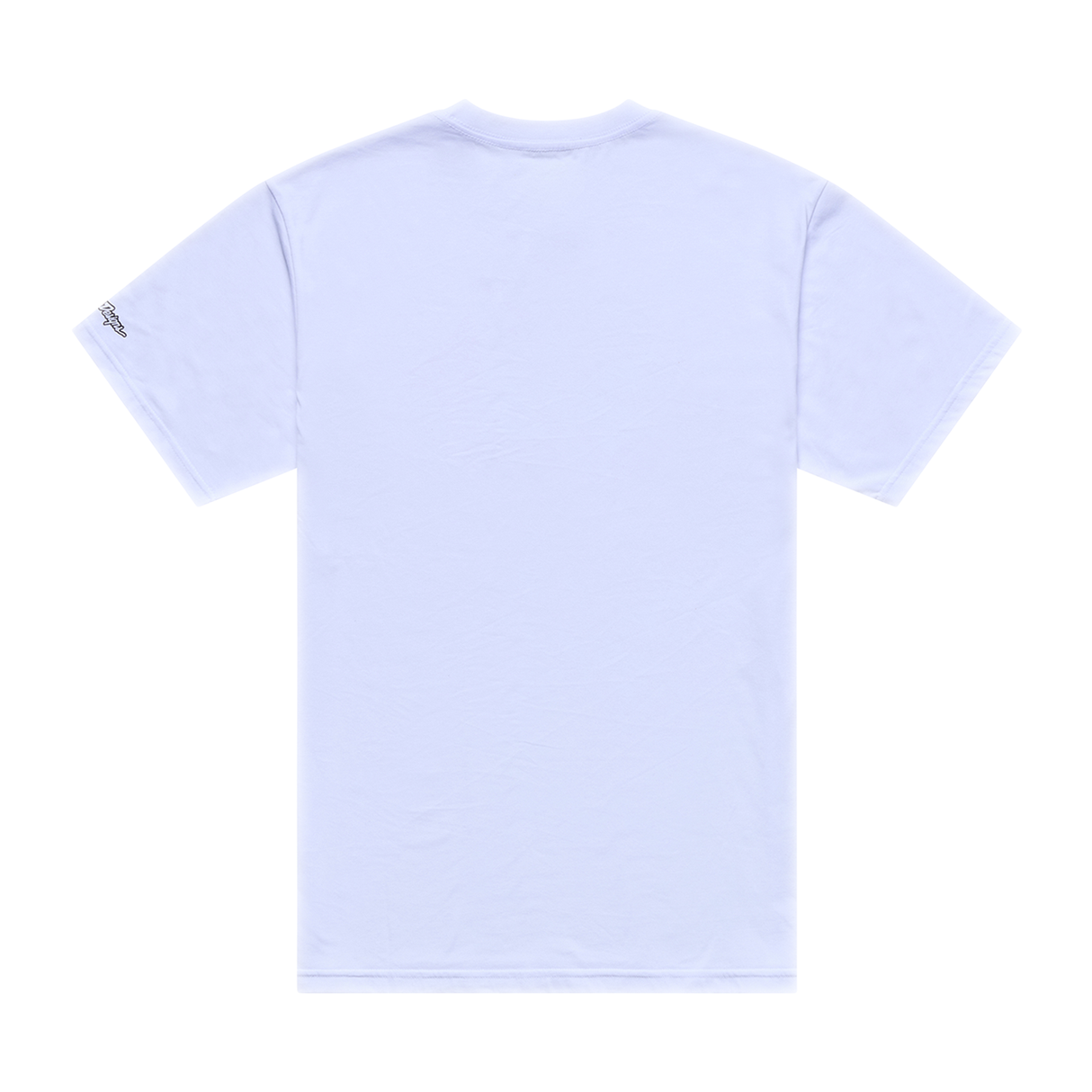 Short Sleeve Tee Badge - White