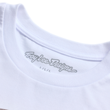 Short Sleeve Tee Badge - White