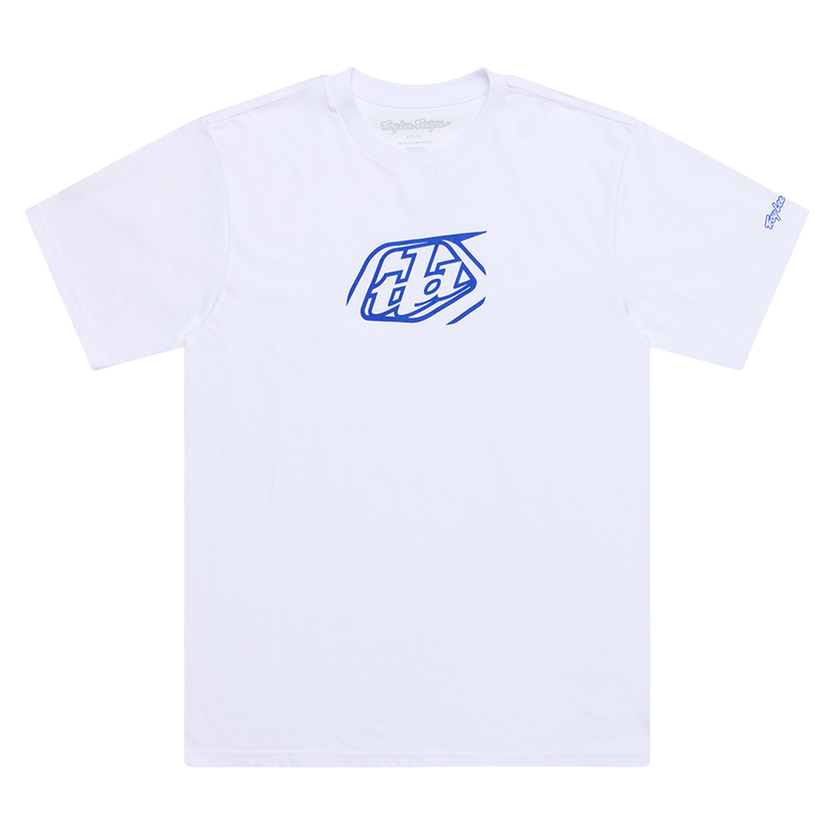 Short Sleeve Tee Badge - White