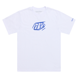 Short Sleeve Tee Badge - White