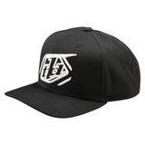 Curved Snapback Hat Badge - Black