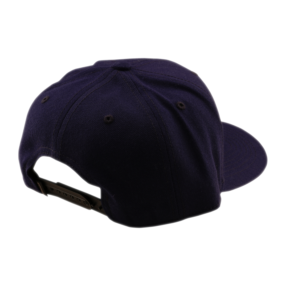 Curved Snapback Hat Badge - Indigo
