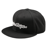 Flat Bill Snapback Signature - Black