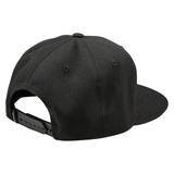 Flat Bill Snapback Signature - Black