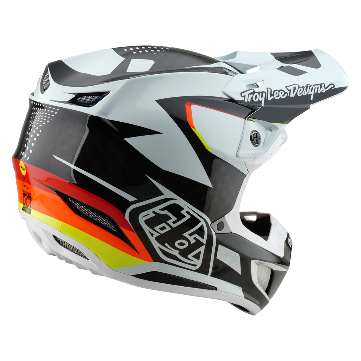 Troy Lee Designs SE5 Carbon Optic Helmet - Black
