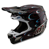 Troy Lee Designs SE5 Carbon Torched Helmet - Black / Red