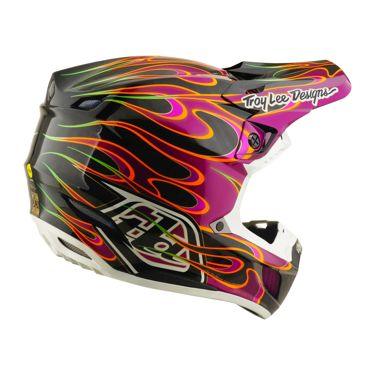 SE5 Carbon Helmet w/Mips Torched - Black/Violet