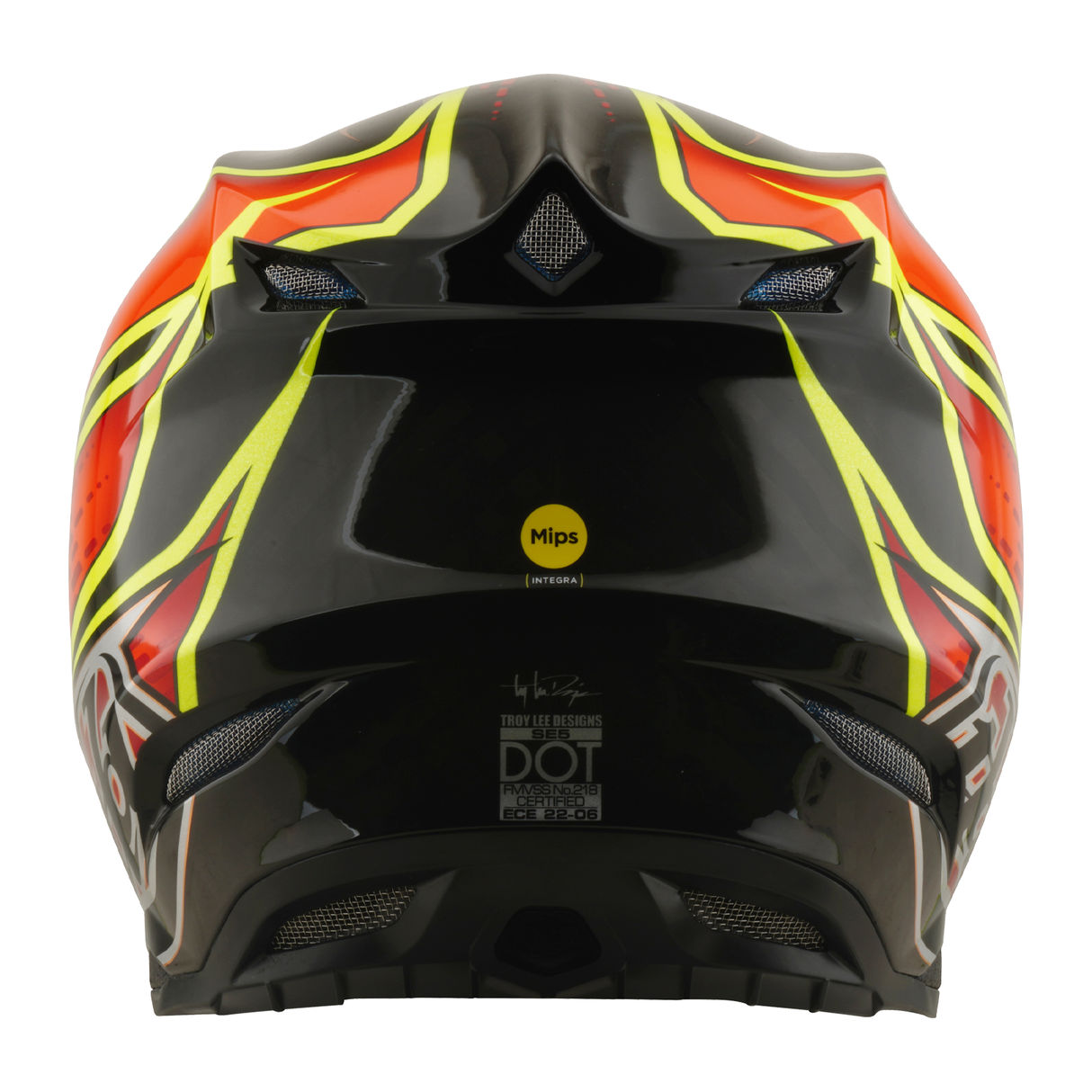 SE5 Carbon Helmet w/Mips Wings - Red