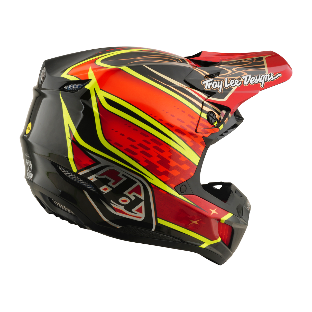 SE5 Carbon Helmet w/Mips Wings - Red
