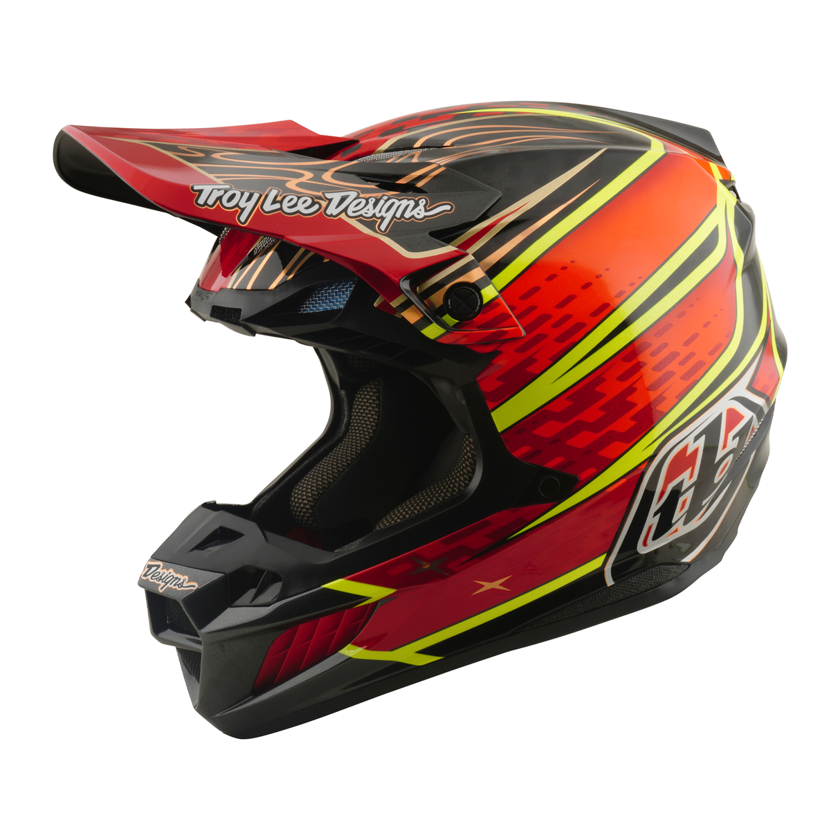 SE5 Carbon Helmet w/Mips Wings - Red