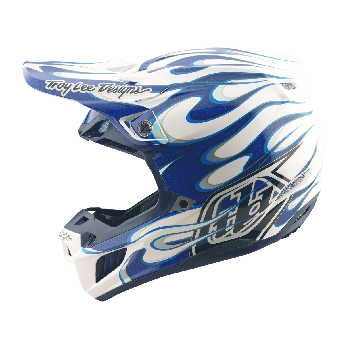 Troy Lee Designs SE5 Composite Torched Helmet - Blue