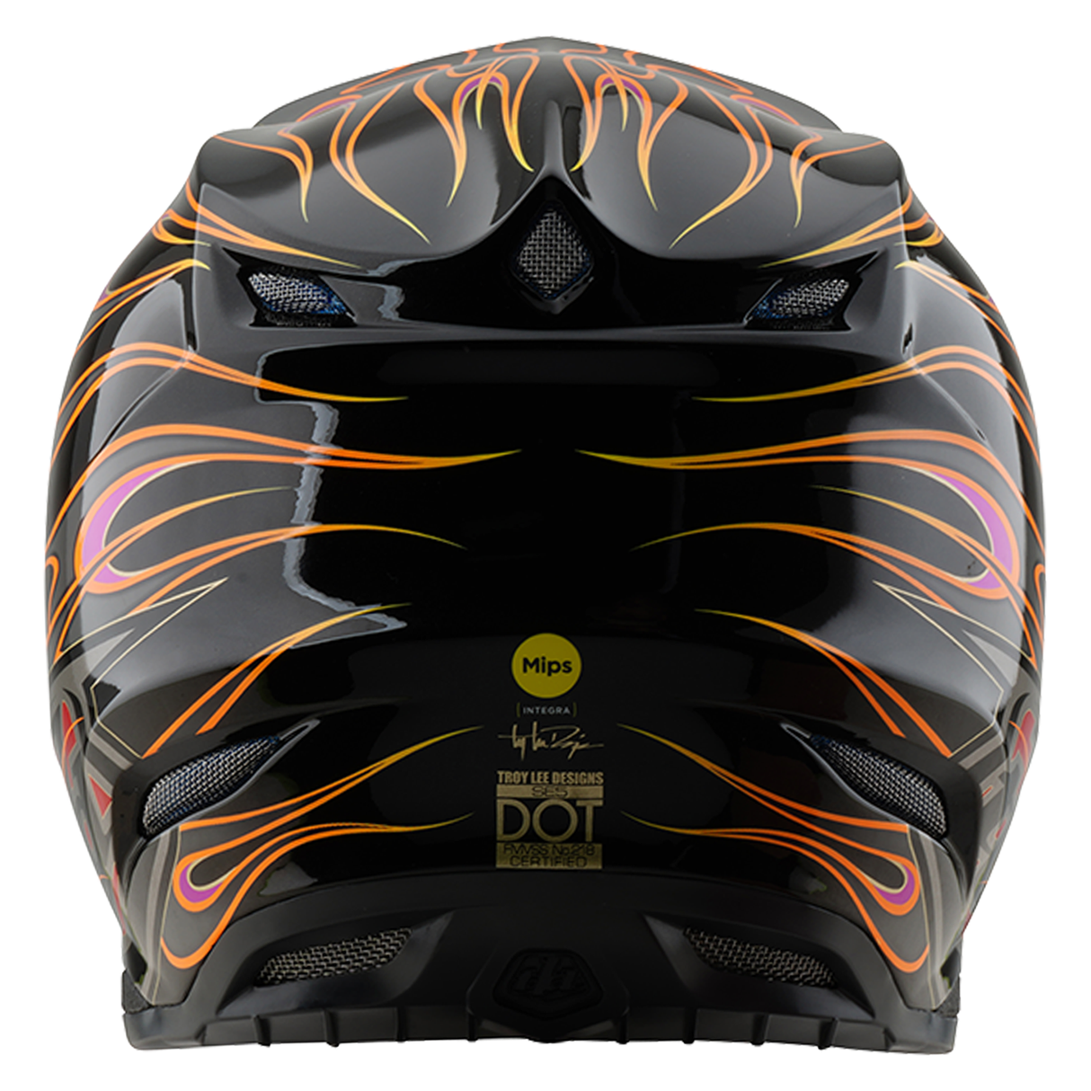 Troy Lee Designs SE5 Composite Torched Helmet - Black/Grey