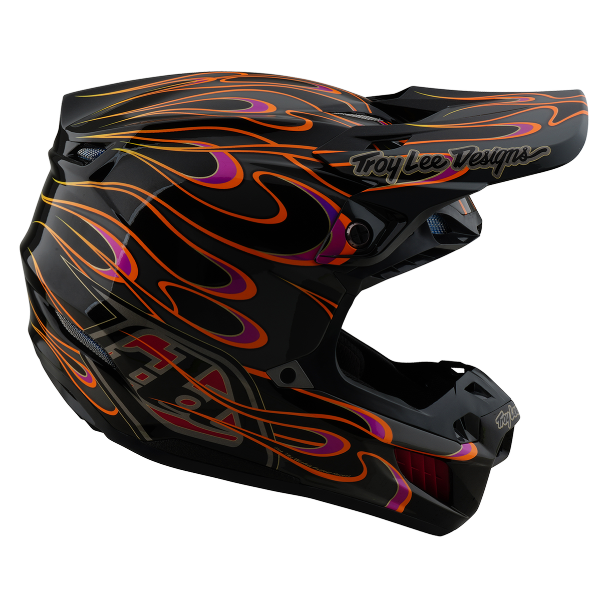 Troy Lee Designs SE5 Composite Torched Helmet - Black/Grey