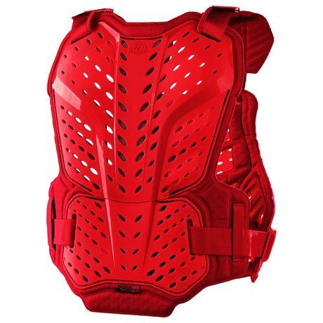 Youth Rockfight Chest Protector - Solid Red