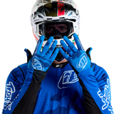 Troy Lee Designs AIR Blotted Gloves - Bright Blue