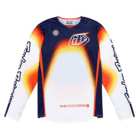 Troy Lee Designs SE PRO ARRAY KIT COMBO - WHITE NAVY