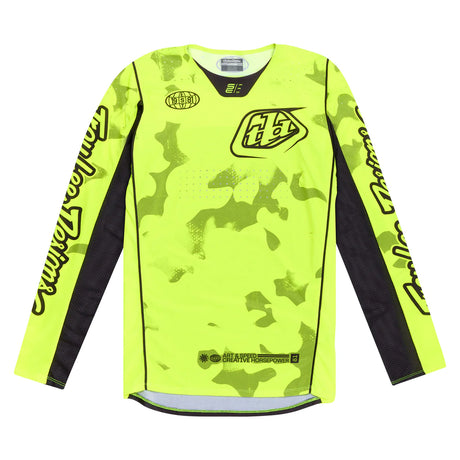 Troy Lee Designs SE PRO BLOTTED KIT COMBO - FLO YELLOW
