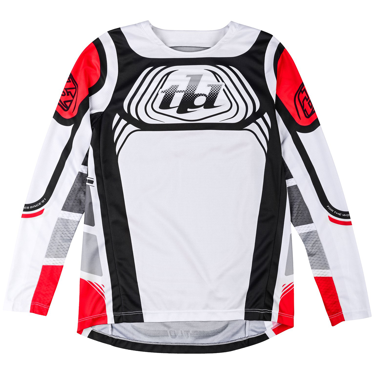 Youth GP Pro Jersey Wavez Off White Red