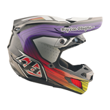 Troy Lee Designs SE5 Carbon Stripes Helmet - Black / Purple