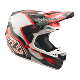 Troy Lee Designs SE5 Carbon Membrane Helmet - Black / Red