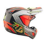 Troy Lee Designs SE5 Composite Stripes Helmet - Black / Infra Red