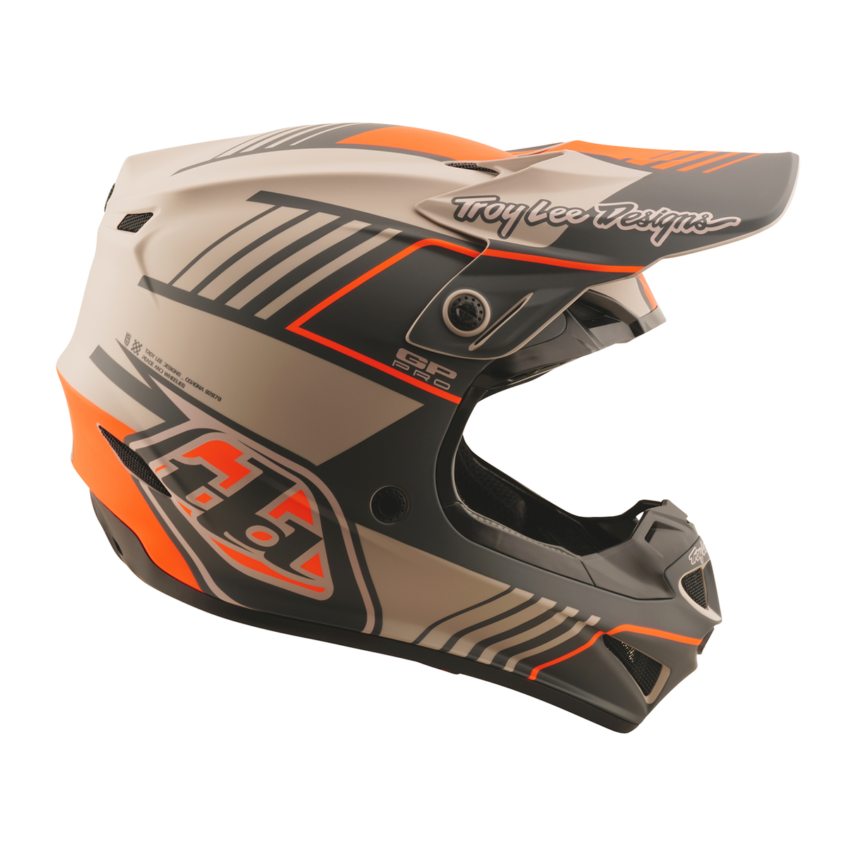 Troy Lee Designs GP PRO Segment Helmet - Taupe